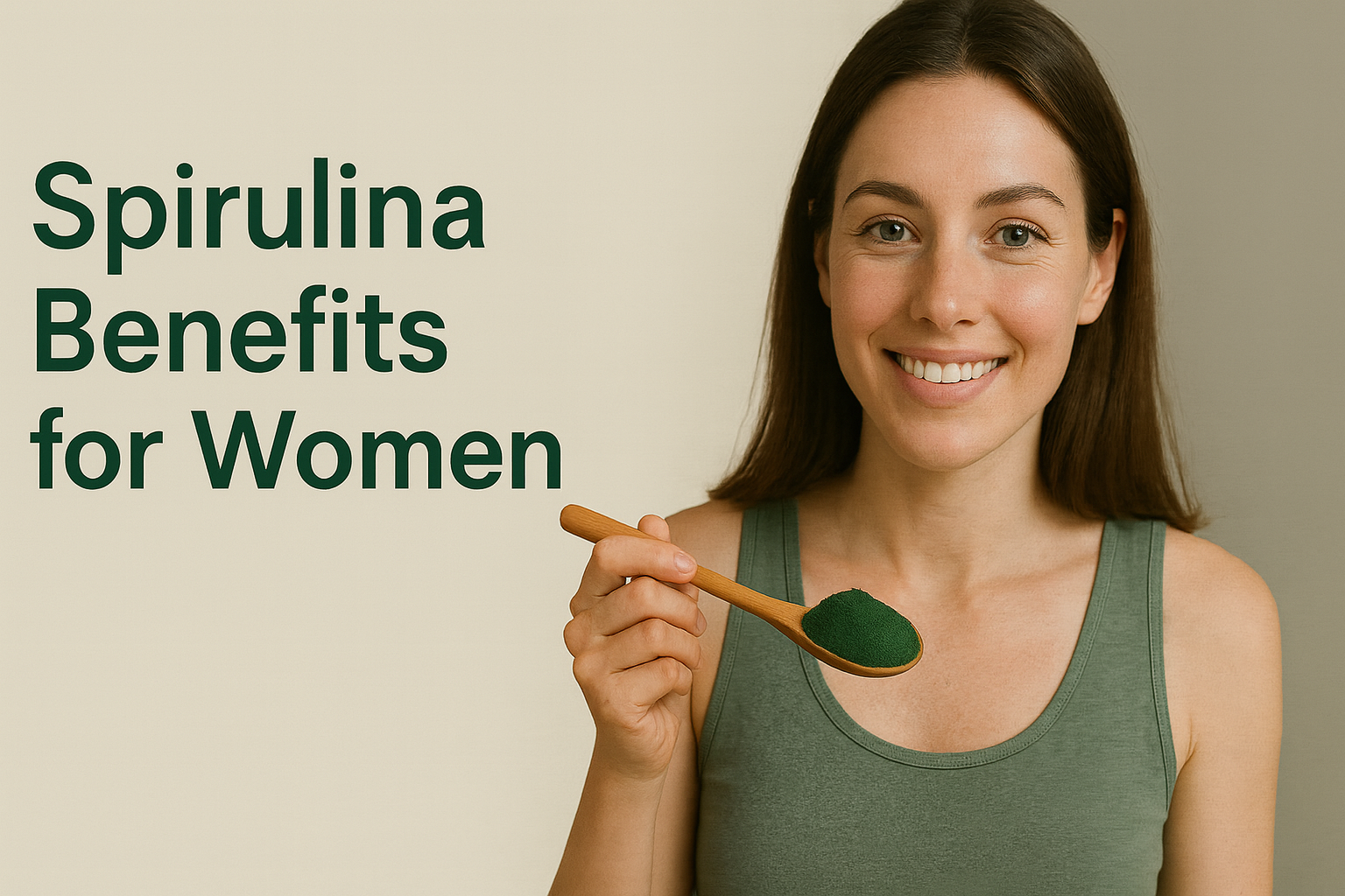 Spirulina Benefits for Woman